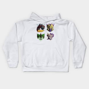 The Fated Four | Monster Hunter Kids Hoodie